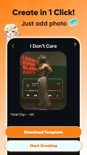Trending Template for CapCut screenshot