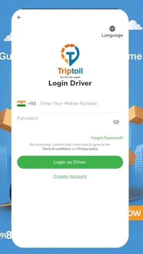 TripToll Driver screenshot