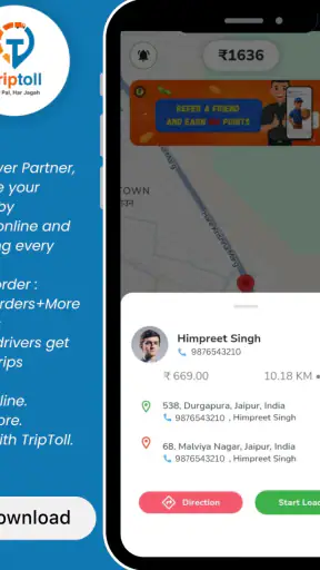 TripToll Driver screenshot