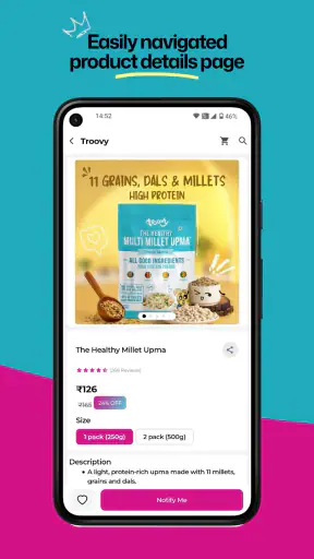 Troovy Foods screenshot