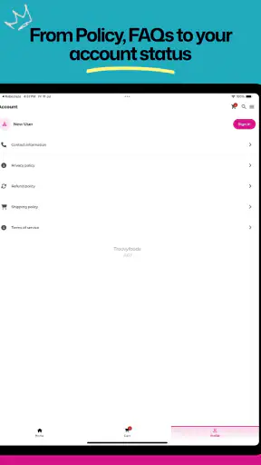 Troovy Foods screenshot