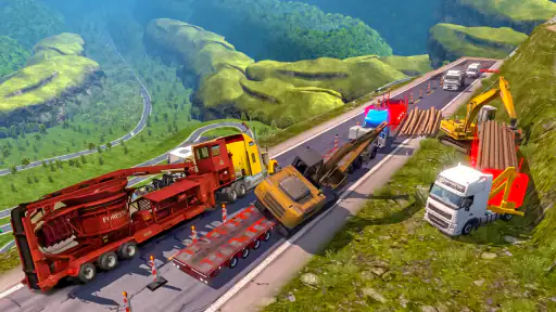 Truck Simulator :Euro 3D Truck screenshot