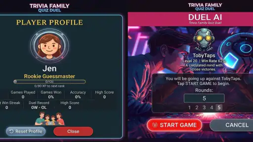 Truecod TriviaFamily Q screenshot