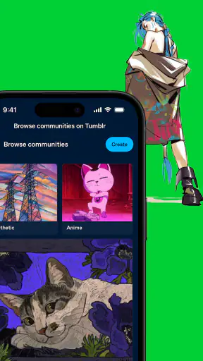 Tumblr—फ़ैनडम, आर्ट, केयोस screenshot