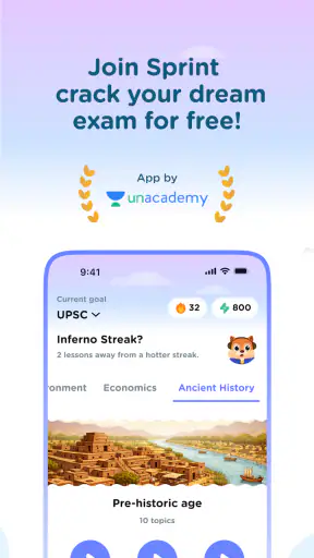Unacademy Sprint screenshot