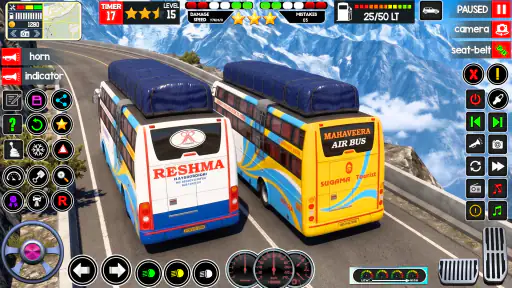 Uphill Bus Simulator Games 3d screenshot
