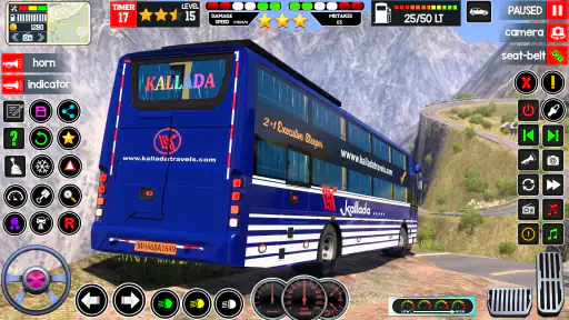 Uphill Bus Simulator Games 3d screenshot
