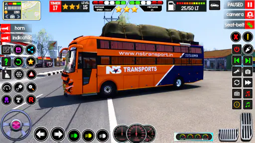 Uphill Bus Simulator Games 3d screenshot