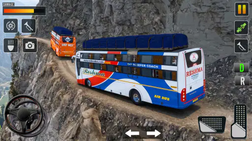 Uphill Bus Simulator Games 3d screenshot