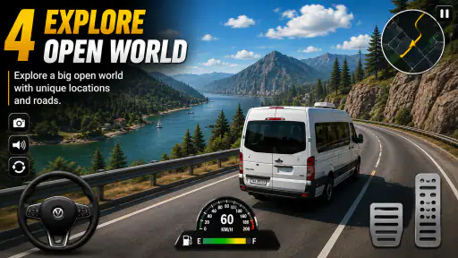 Urban Van Driver Simulator screenshot