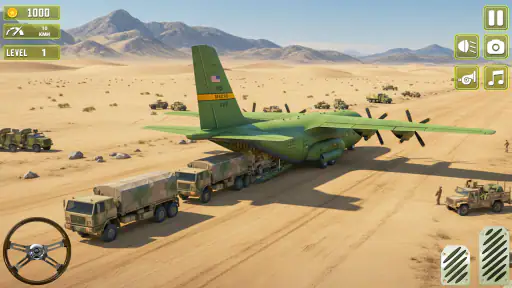 US Army Truck 3D Military Game screenshot