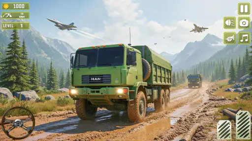 US Army Truck 3D Military Game screenshot