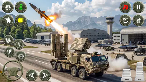 US Military Truck Cargo Game screenshot