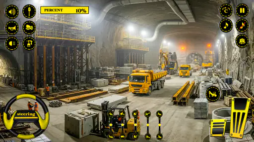US Road Construction Game 3d screenshot