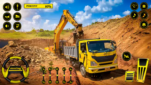 US Road Construction Game 3d screenshot