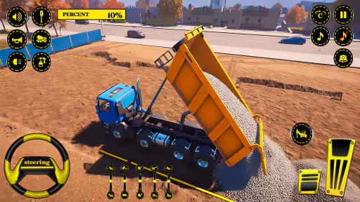 US Road Construction Game 3d screenshot