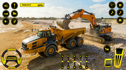 US Road Construction Game 3d screenshot