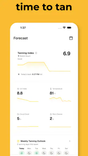 UV Tan: Tanning & Sun Tracker screenshot