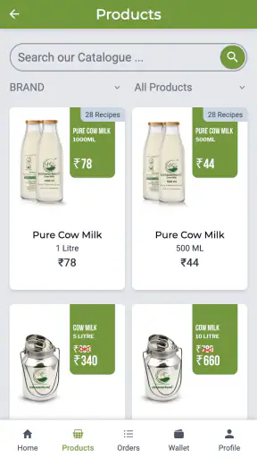 Uzhavarbumi: Pure Cow Milk App screenshot