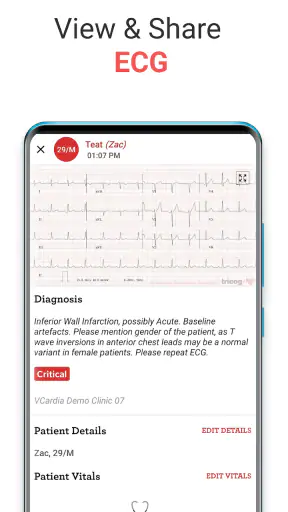 VCardia by Tricog screenshot