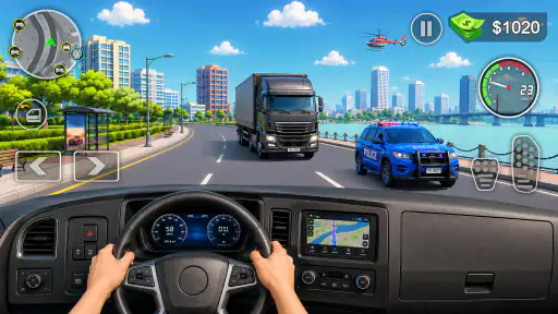 Vehicle Drive Masters: 3D Game screenshot