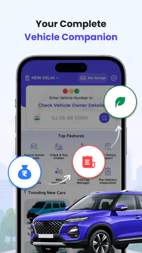 VehicleSetu: RC & Challan Info screenshot