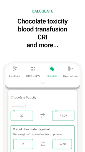 Vet Easy - Drugs & Calculators screenshot