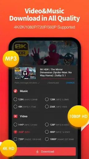 Vid-matè Video Downloader screenshot