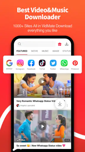 Vid-matè ऑल वीडियो डाउनलोडर screenshot