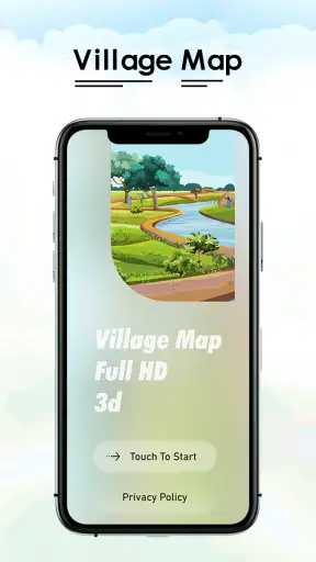 Village map full HD 3d screenshot
