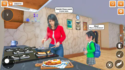 Virtual Mother Single Mom Sim screenshot
