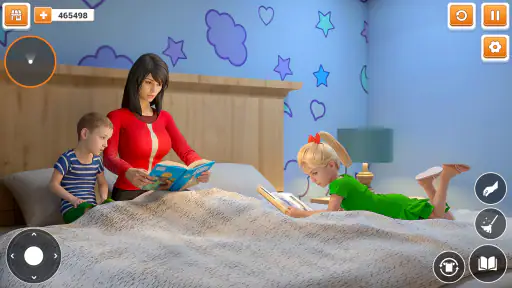 Virtual Mother Single Mom Sim screenshot
