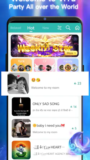 ViYa Lite - ग्रुप वॉयस चैट screenshot