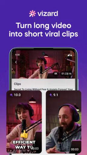 Vizard - AI Video Clip Maker screenshot