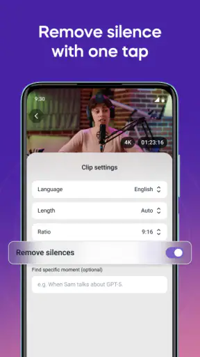 Vizard - AI Video Clip Maker screenshot
