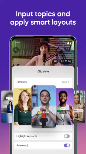 Vizard - AI Video Clip Maker screenshot