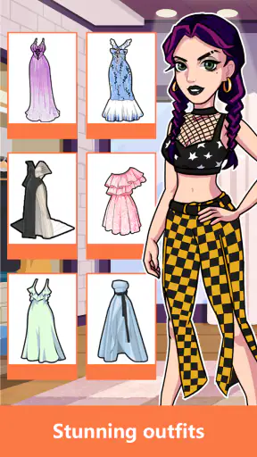 Vlinder Story: Dress up & Spa screenshot
