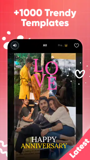 VN टेम्पलेट - वीडियो एडिट QR screenshot