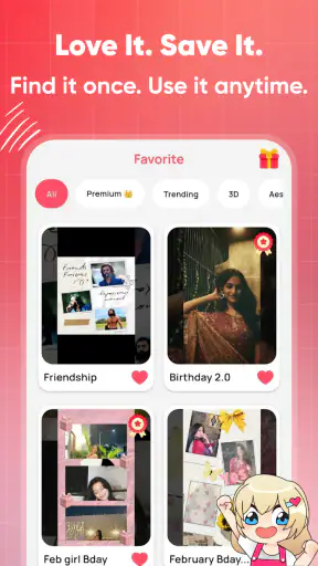 VN टेम्पलेट - वीडियो एडिट QR screenshot