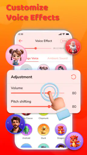 Voice Changer Sound Effects screenshot