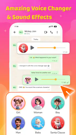 Voice Changer Sound Effects screenshot