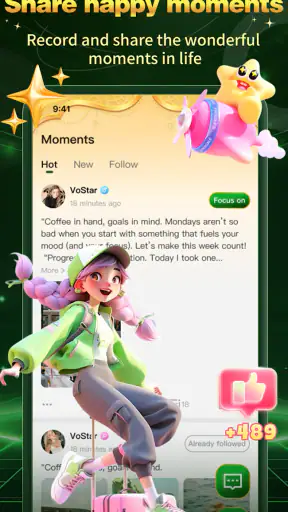 VoStar - Group Voice Chat screenshot