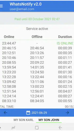 WaStatz - Tracker for WA screenshot