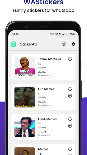 WAStickers Funny Memes Sticker screenshot