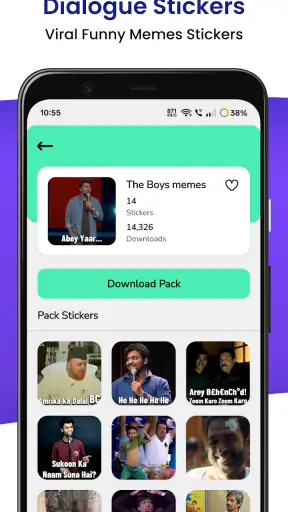 WAStickers Funny Memes Sticker screenshot