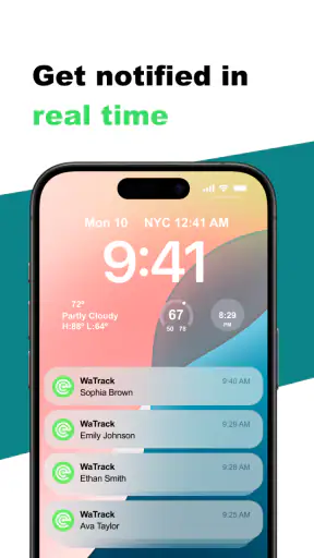 WaTrack: लास्ट सीन, चैट्स screenshot