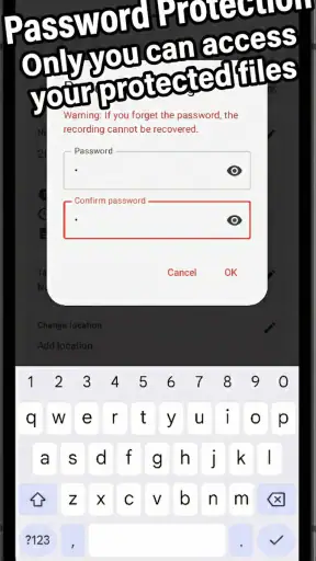 Wear Audio Recorder screenshot