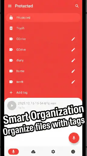Wear Audio Recorder screenshot