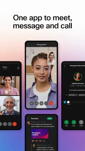 Webex screenshot
