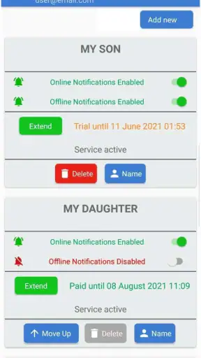 WhatsMonitor Online screenshot